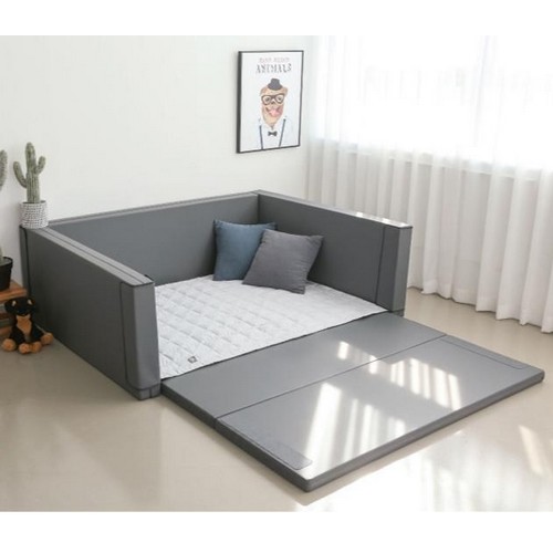 베베끌레르 솔리드 멀티 범퍼침대+패드 (160x120cm)_이미지