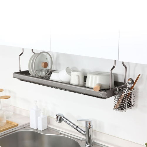 매크로 알루미늄 부착식 싱크선반 800