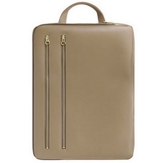 IT BRIEF BAG 2 ZIP (Beige)