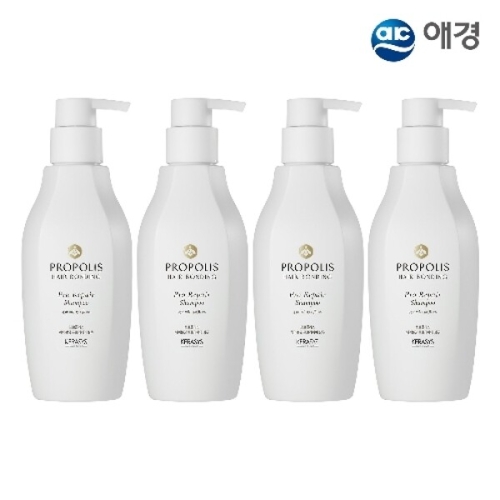 애경 케라시스 프로폴리스 헤어본딩 샴푸 450ml (4개)