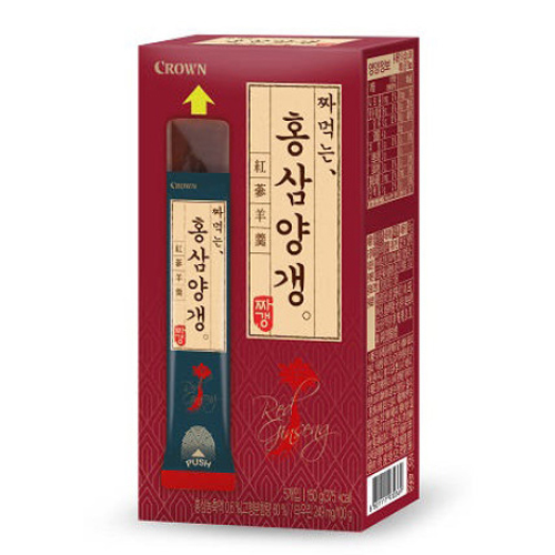 크라운제과 짜먹는 홍삼 양갱 150g (1개)_이미지
