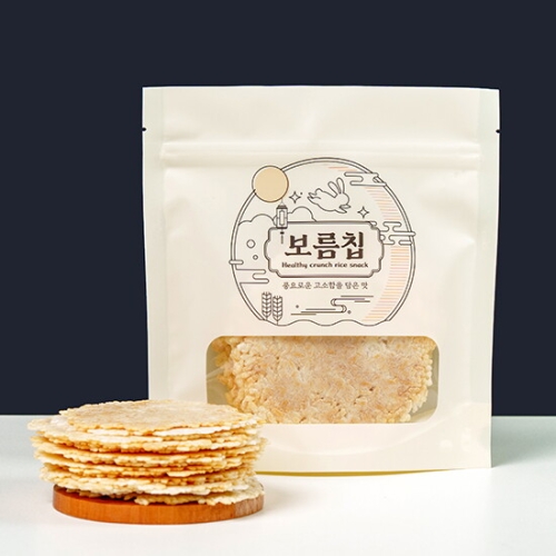 전라도청년 꼬소당 보름칩 백미 누룽지칩 100g (1개)_이미지