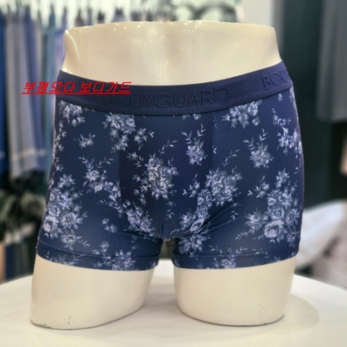 남성용 네이비 컬러 플라워 프린트 드로즈BGMDB301BP