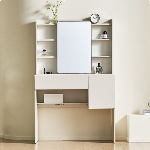 채우리 라움디 슬라이딩 거울 수납 서랍 화장대 900
