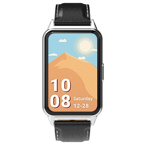 LAB.C 갤럭시 핏3 모던 레더 스트랩_이미지