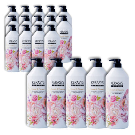 애경 케라시스 스위트&플라워리 퍼퓸 샴푸 1000ml (19개)