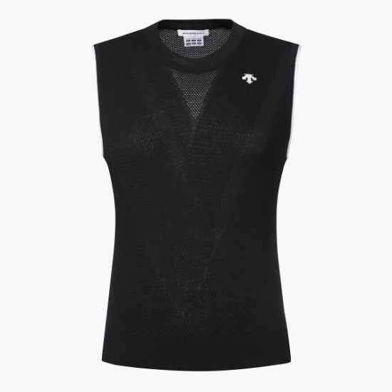 데상트골프 썸머 니트 베스트 DP32WFKV71_이미지