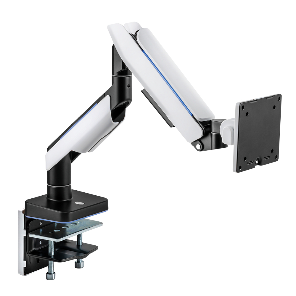 N-SAN 엔산마운트 고중량 RGB 게이밍 모니터암 NS-15L