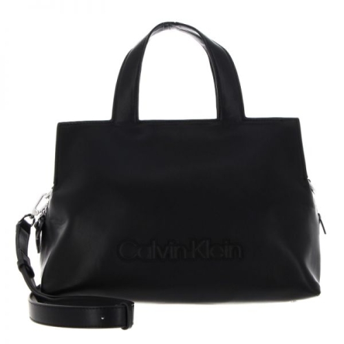 캘빈클라인 Calvin Klein CK 깔끔한 토트백 LCK 블랙 숄더백 가방 161549_이미지