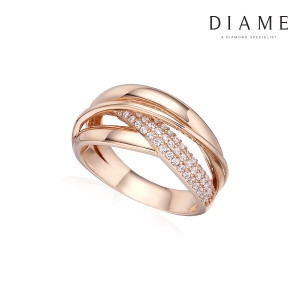 ���̾ƹ� DIAME BEST �޼��� 14K��� ���׷ο� ���̾Ƹ�� ���� AD06701RLAB