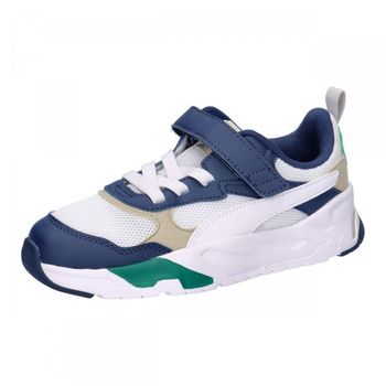 푸마 키즈 스니커즈 트리니티 AC+PS 390839 페르시안 블루 화이트 와일드 그린 10908035_이미지