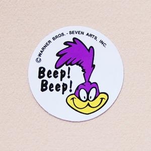 올패턴 레이싱 스티커 Beep Beep_이미지