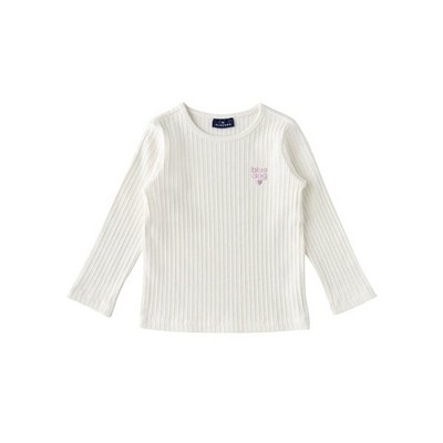 골지크루넥티셔츠 25A75-330-50 396486 100 CREAM