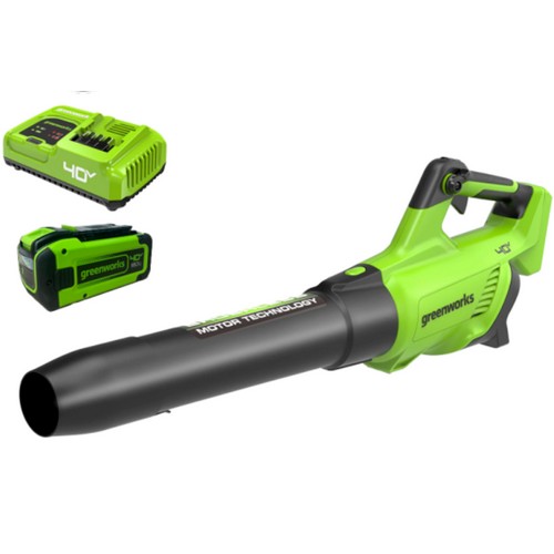 그린웍스 G-MAX 40V 엑시엘 브로워 730CFM (8.0Ah, 배터리 1개)_이미지
