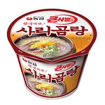농심 사리<b>곰탕</b> 큰사발면 111g