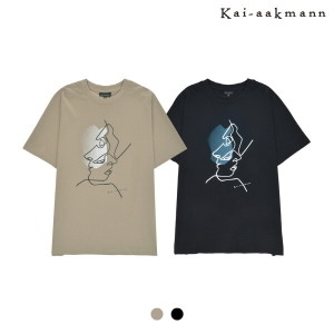 카이아크만 유니 싱글 돌먼소매티 FKOMCTR705M_이미지