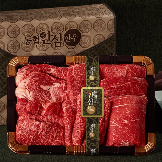 1등급 소한마리 한우 선물세트 1.4kg