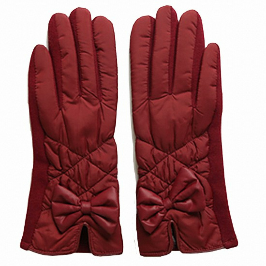 아름다운사람들 더로라 큐트 리본패딩 스마트폰 장갑 G603