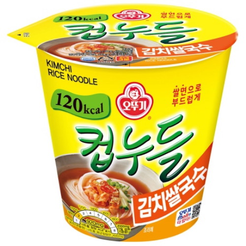 오뚜기 컵누들 김치 쌀국수 34.8g (12개)_이미지