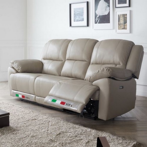 파로마 뮤즈 모션 이태리 천연가죽 리클라이너 3인용