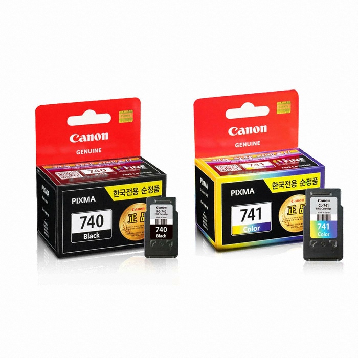 Canon 벌크 PG-740, CL-741 세트 (개별상품,유통기간경과)_이미지