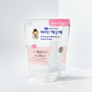 W89E36B 아이깨끗해 PM 폼 핸드솝 퓨어로즈 리필400ml 손세제 핸드워시 정성으로