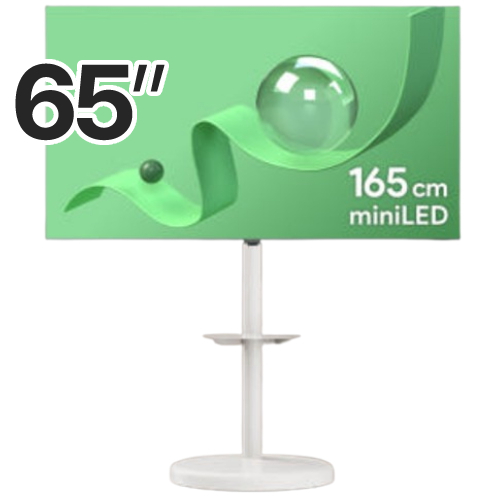 더함 우버 AMG 스마트 65 MiniLED 144Hz 로컬디밍 돌비 AI 구글3.0 게이밍 이동형 패키지 (더함 울트라)_이미지