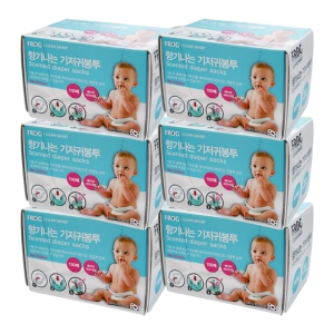 오리오 프로그 향기나는 기저귀 봉투 100매 (6개)