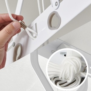 리빙홈데코 천장 빨래건조대 전용 끈/다용도 천정 빨래건조대줄 베란다 빨래줄 노끈 로프 세탁 빨랫줄 밧줄 발코니이미지입니다. 누르면 해당 게시물로 새창이동합니다.