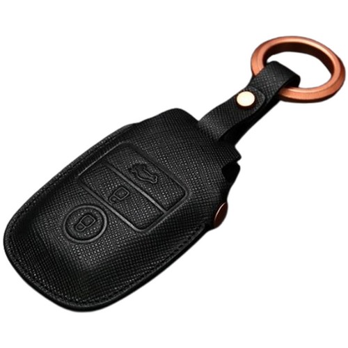 헤니르 가죽 스마트 키케이스 기아 3버튼 전용 K-01