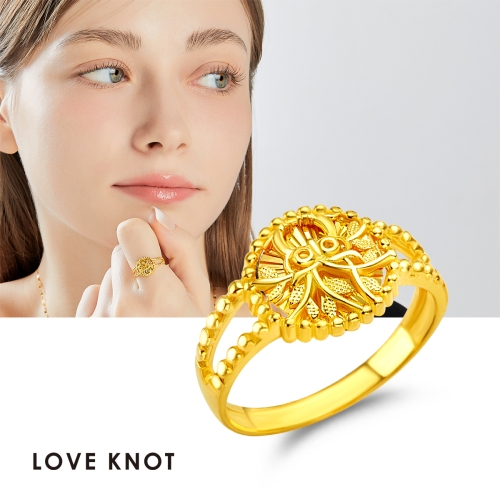 러브넛 순금 3.75g 부엉이 포레스트 반지 24K-RG-1195 18호 RG-1195