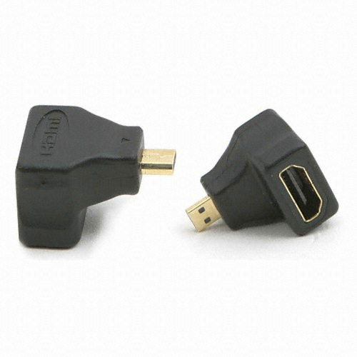 라인업시스템 LANSTAR HDMI 변환 젠더 꺽임형 (LS-HDMIG-AFDM-L)