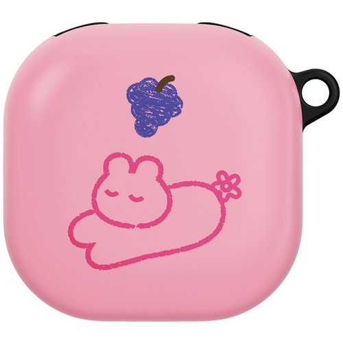 아스카코리아 갤럭시 버즈2 프로 후르츠 애니멀 하드 케이스 (정품)_이미지