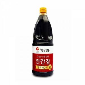 청정원 두번달인 진간장 골드 1700ml