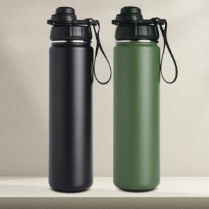 오픈캡 이중진공 스포츠 스트랩 스텐보틀 650ml/보냉보온병 스포츠물병