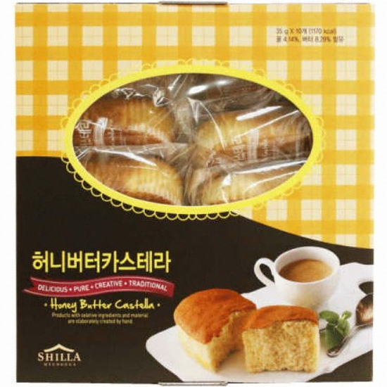 신라명과 허니버터 카스테라 350g (2개)_이미지