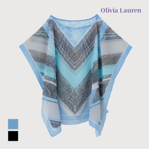 세정 올리비아로렌 페이즐리 판초_VYCXFXM3116