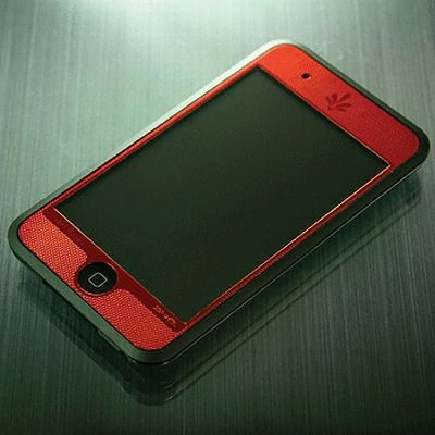 슈피겐 iPod Touch 플라즈마 칼라 메탈 플레이트[메탈릭레드]
