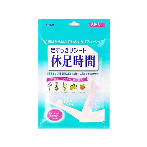 CJ라이온 휴족시간 6매 (3개)