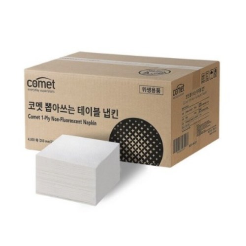 코멧 뽑아쓰는 테이블 냅킨 (6,000매)_이미지