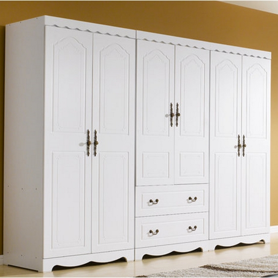 동서가구 디엘 옷장세트 옷장+선반장+투서랍옷장 (243cm)