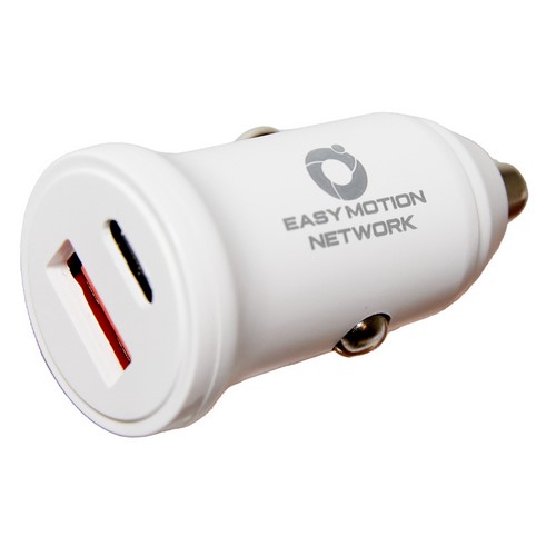 USB-PD QC3.0 15W 2포트 자동차용 충전기