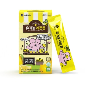 한국맥널티 맥널티 유기농 레몬즙 100% 20g 10포 (3개)_이미지