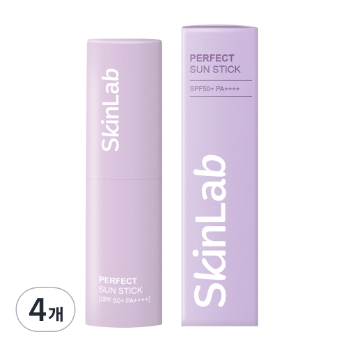 크리넥스 스킨랩 퍼펙트 선스틱 10g (4개)_이미지