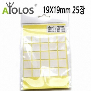 AiOLOS 써멀 테이프 19x19mm (25장)