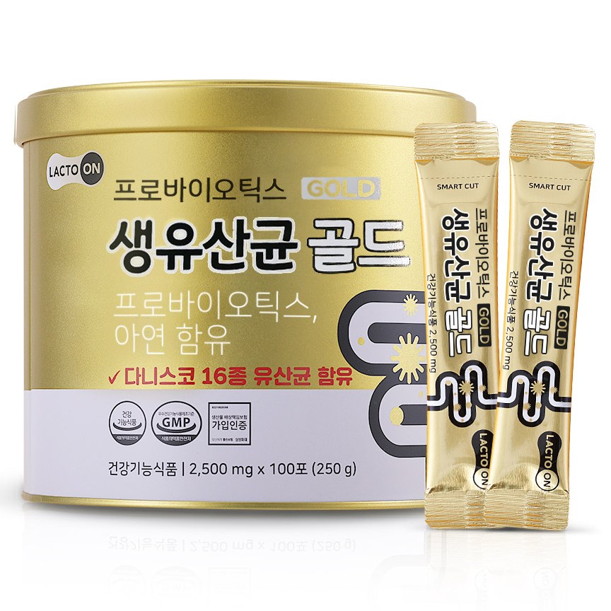서울약사신협 프로바이오틱스 생유산균 골드 2.5g 100포 (1개)_이미지