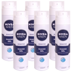 니베아 맨 센시티브 쉐이빙 젤 200ml (6개)_이미지