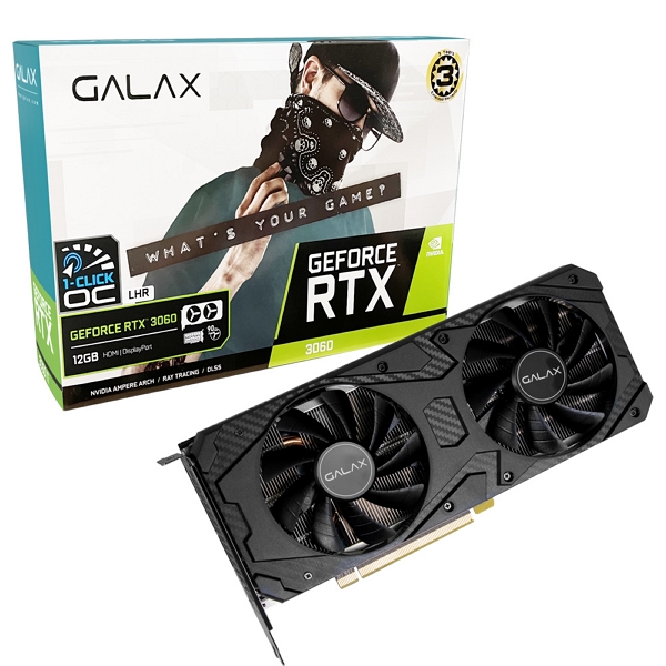 ������ GALAX ������ RTX 3060 D6 12GB LHR