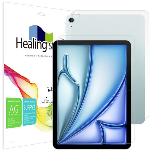 iPad Air 11 M4 저반사 지문방지 액정+후면보호필름