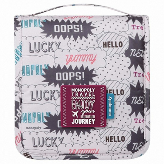 모노폴리 ENJOY JOURNEY TOILETRY POUCH (S)